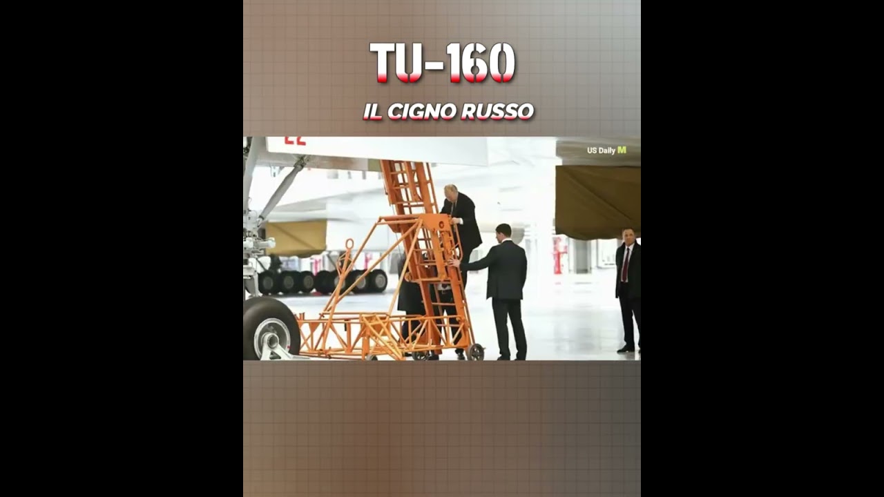 BOMBARDIERE TU-160 IL CIGNO BIANCO DI RUSSIA
