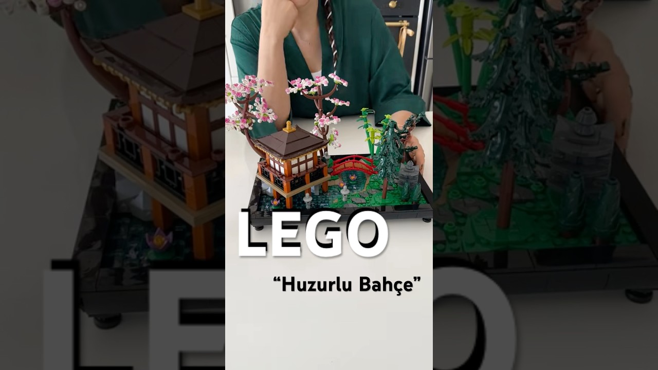 LEGO Huzurlu Bah&ccedil;e //reklamyok.Kendim aldım #lego #legoafol #legoaddict