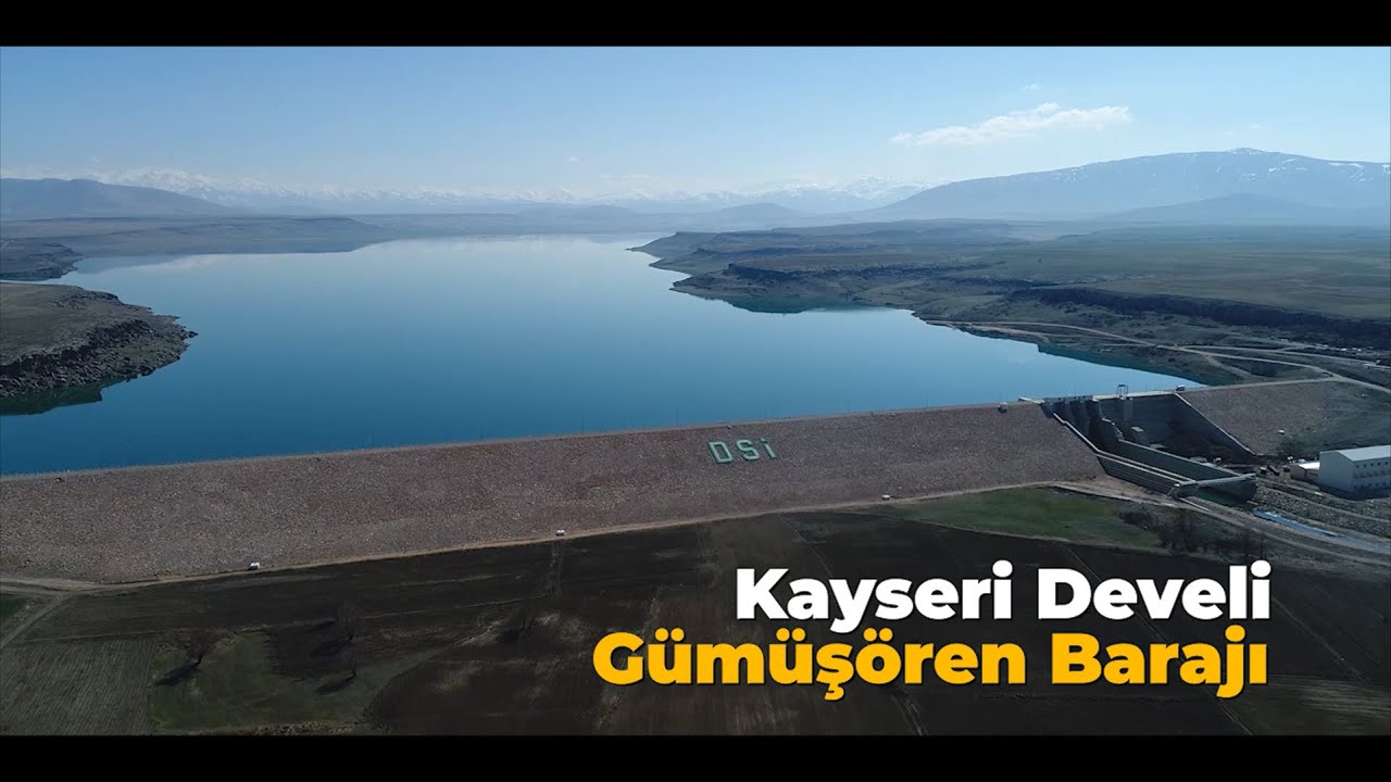 Kayseri Develi Gümüşören Barajı