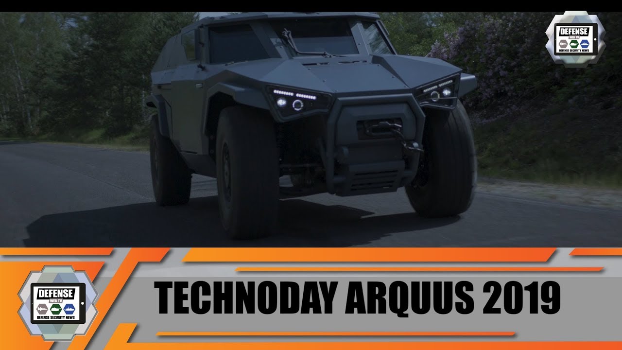 ARQUUS Technodays latest innovations and development of military products and combat vehicles France