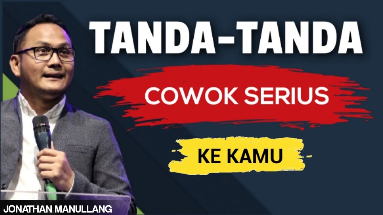 TANDA COWOK SERIUS SAMA KITA (WANITA) - Pesan untukmu wanita