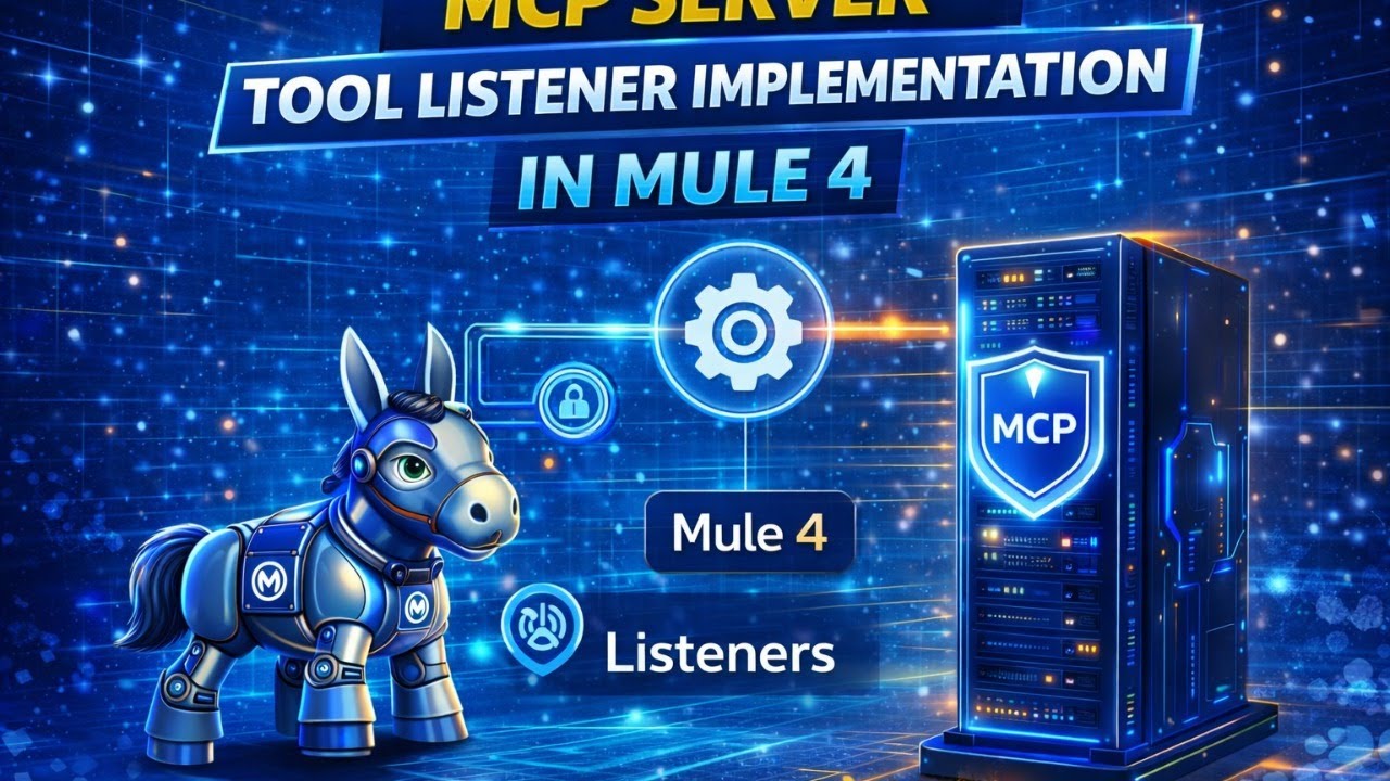 MCP Server - Tool listener Implementation in mule4