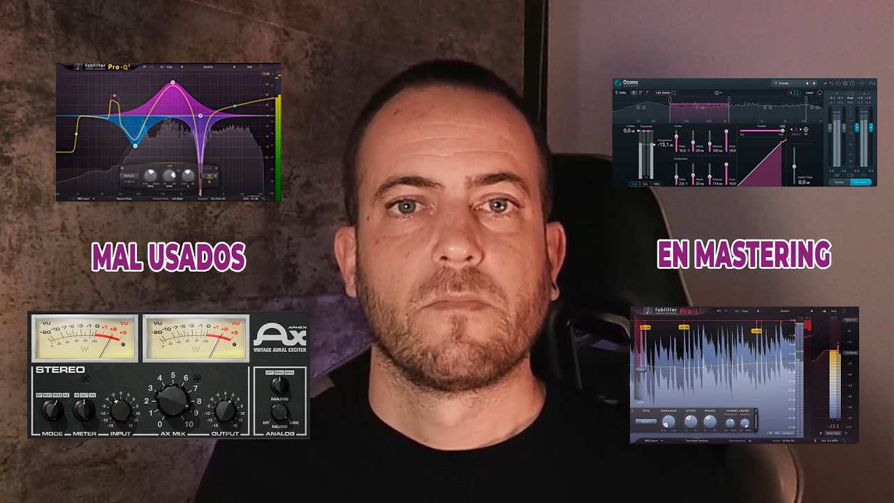Plugins que la gente usa mal en mastering (y por qué)