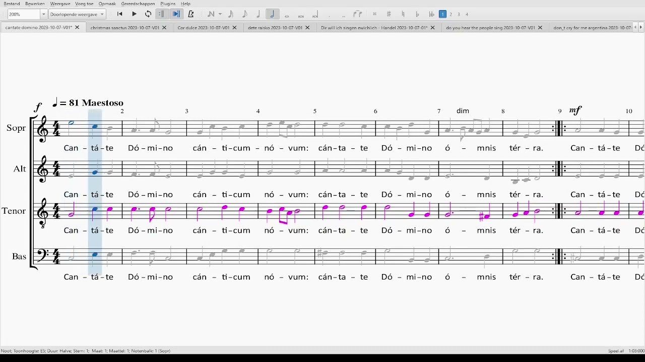 cantate domino gretchaninoff  tenor 2023 10 26