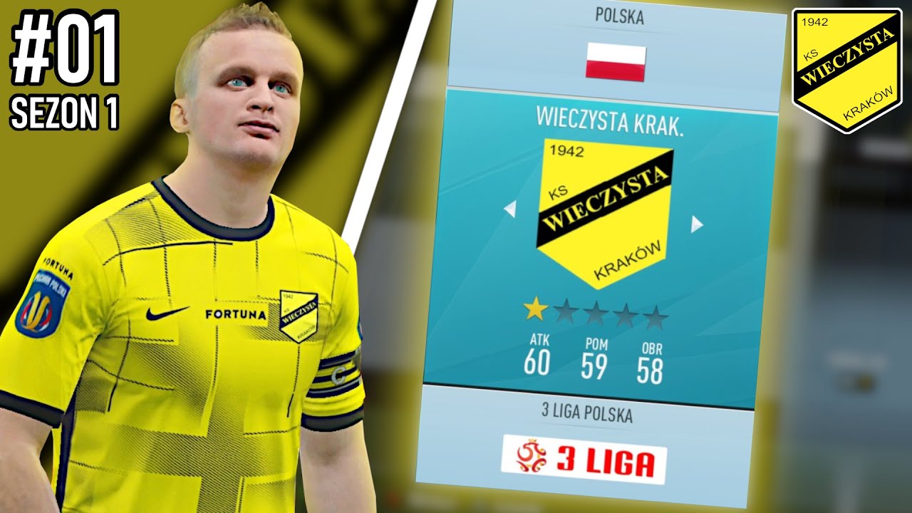 🤩 KARIERA WIECZYSTĄ KRAKÓW W FIFIE 🤩 [#1] FIFA KARIERA WIECZYSTA KRAKÓW