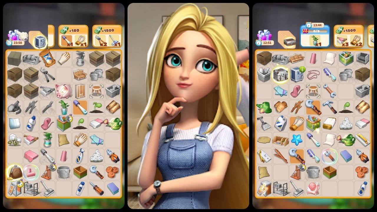 Merge Family : Design my House Game Android Gameplay