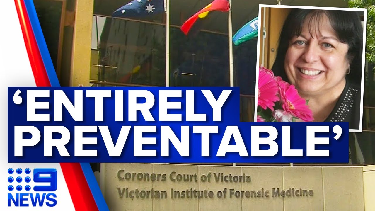 Coroner found a woman's death after cataract surgery was preventable | 9 News Australia