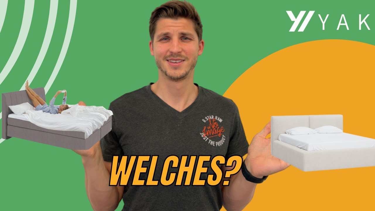 Polsterbett ODER Boxspringbett!? Welches ist besser f&uuml;r Dich? 🤔