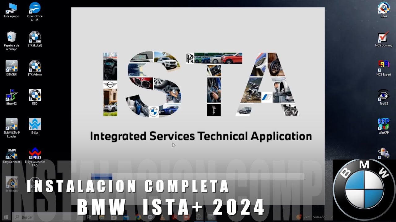 BMW ISTA+ 2024. Instalacion Completa