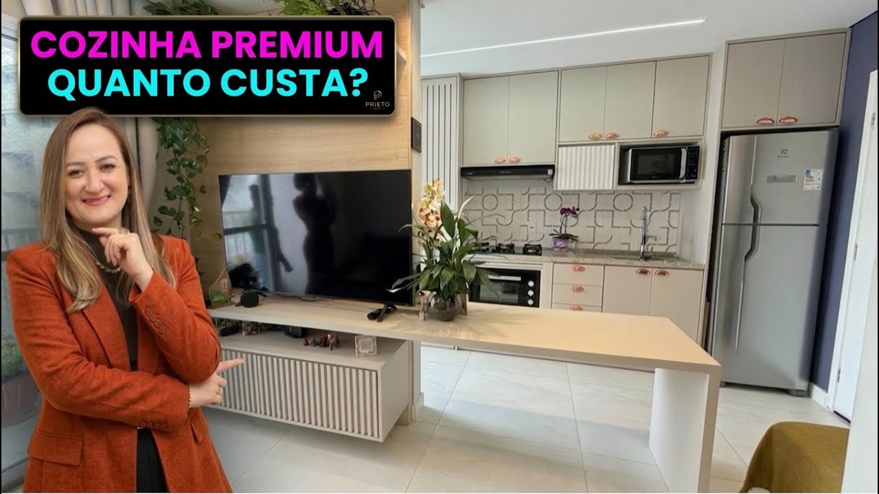 Prieto Móveis - COZINHA PLANEJADA APARTAMENTO PEQUENO: TOUR REAL, PREÇOS E SOLUÇÕES SEM DESCULPAS