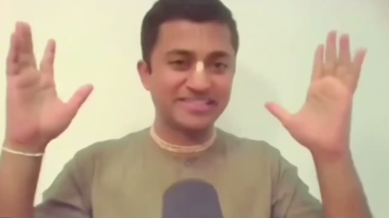 Book distribution story by HG Amarendra Das prabhu / hair krishna?
