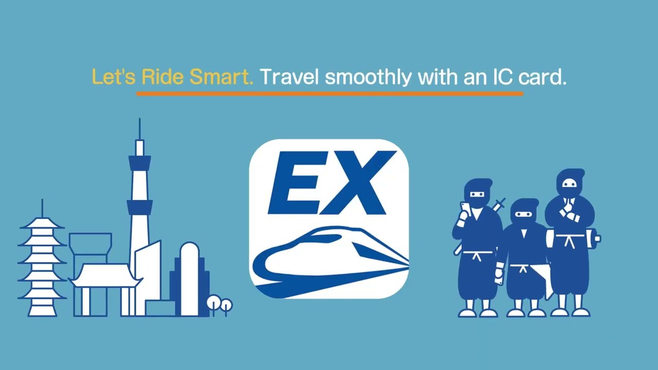 Let's Ride Smart. Travel smoothly with an IC card.