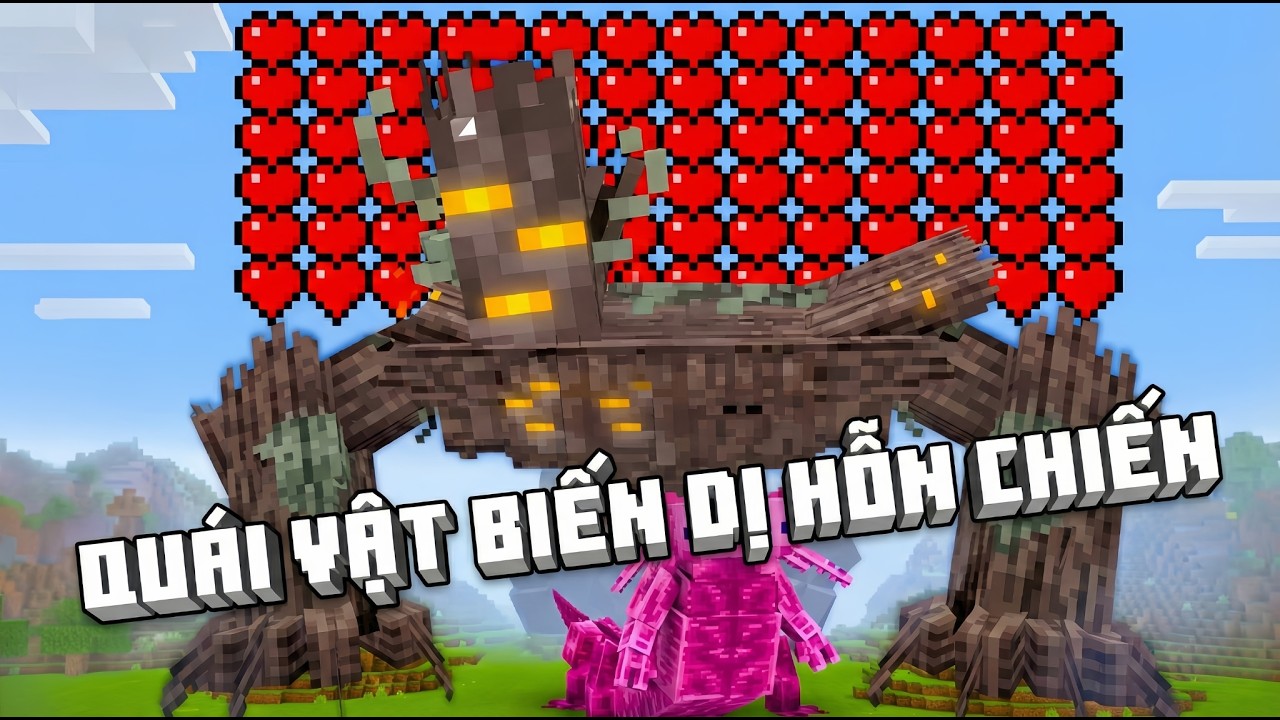 Minecraft: Tiêm Huyết Thanh Đột Biến Cho 10 Quái Vật - Trận Đại Chiến Tìm Ra BOSS Tối Thượng!