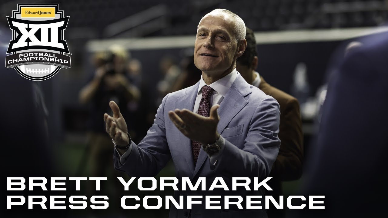 Commissioner Brett Yormark Press Conference | 2025 Edward Jones Big 12 Football Championship