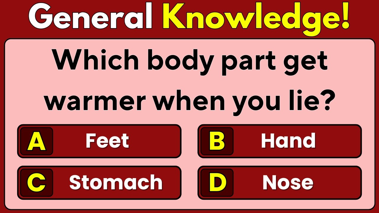 General Knowledge | General Knowledge Quiz | Trivia | Trivia Quiz | Mixed Trivia | GK | GK Quiz