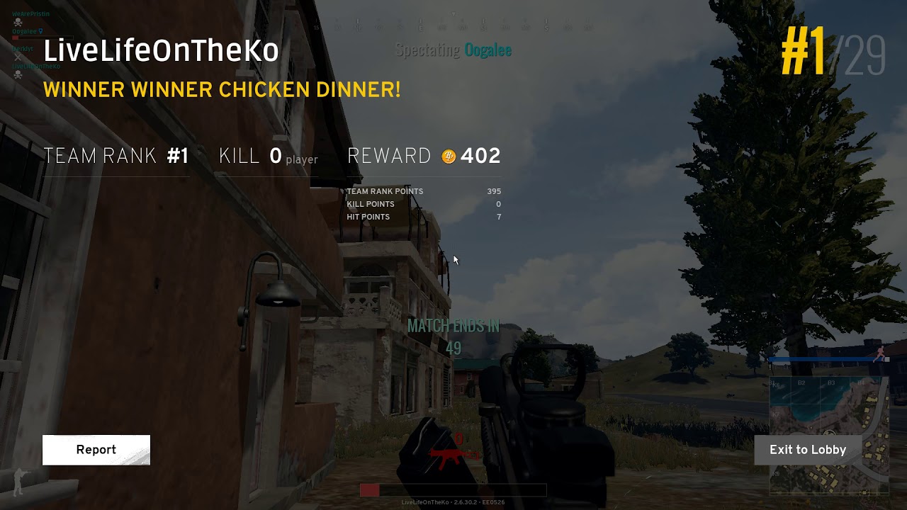 PUBG - Winner Winner Chicken Dinner with Oogalee
