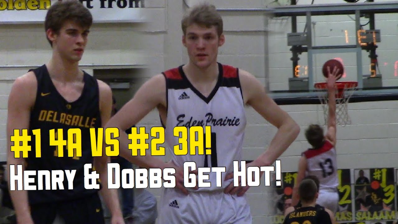 MN Basketball Powerhouses Battle It Out! Eden Prairie vs DeLaSalle Full Game Recap!