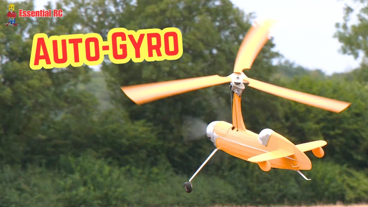 FLIES SO WELL ! Radio Controlled Auto-Gyro