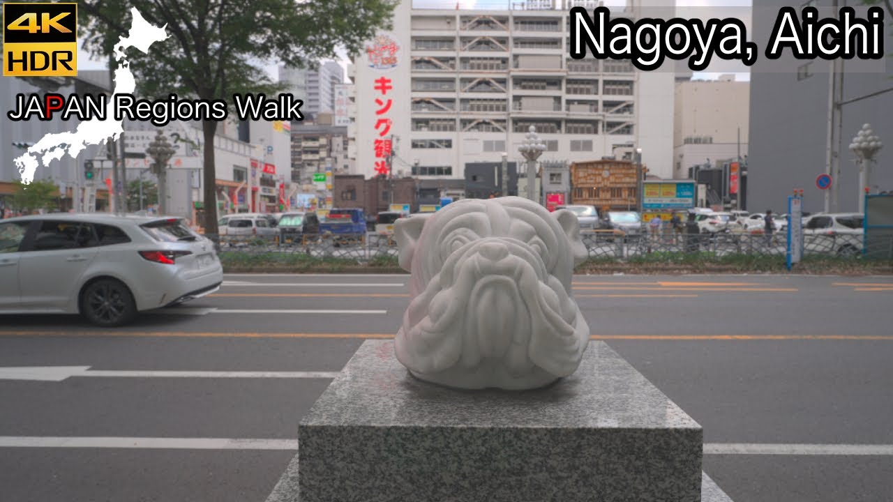 From Sakae Sta to Fushimi Sta | Naka Ward,Nagoya | 4K HDR