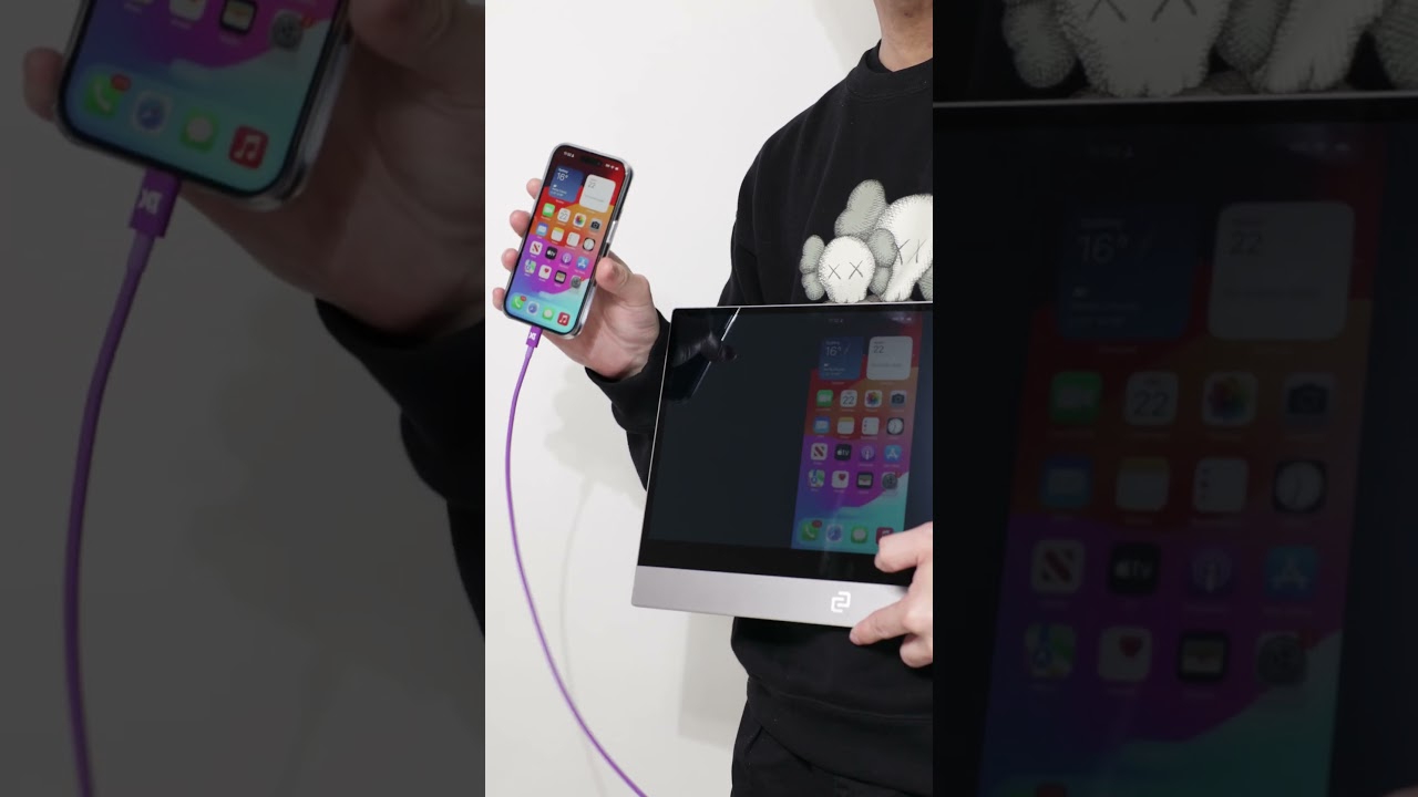 espresso Display + iPhone = ✅