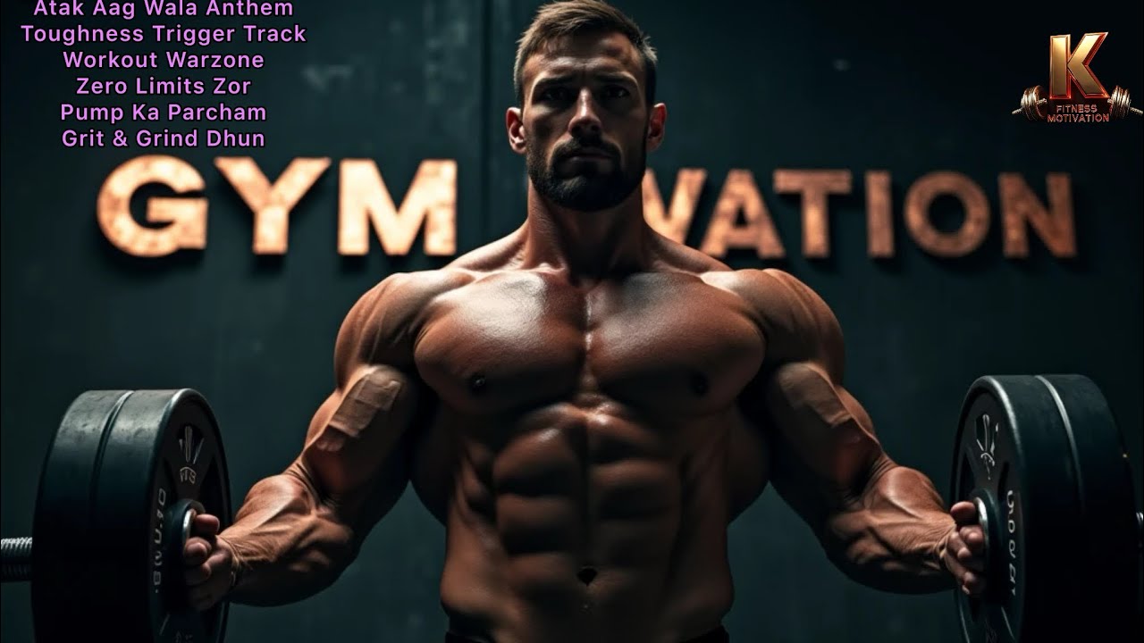 🏃‍♂️‍➡️Hardcore Hindi Gym Motivation Song | No Limited Workout Energy🏋️‍♂️K 027