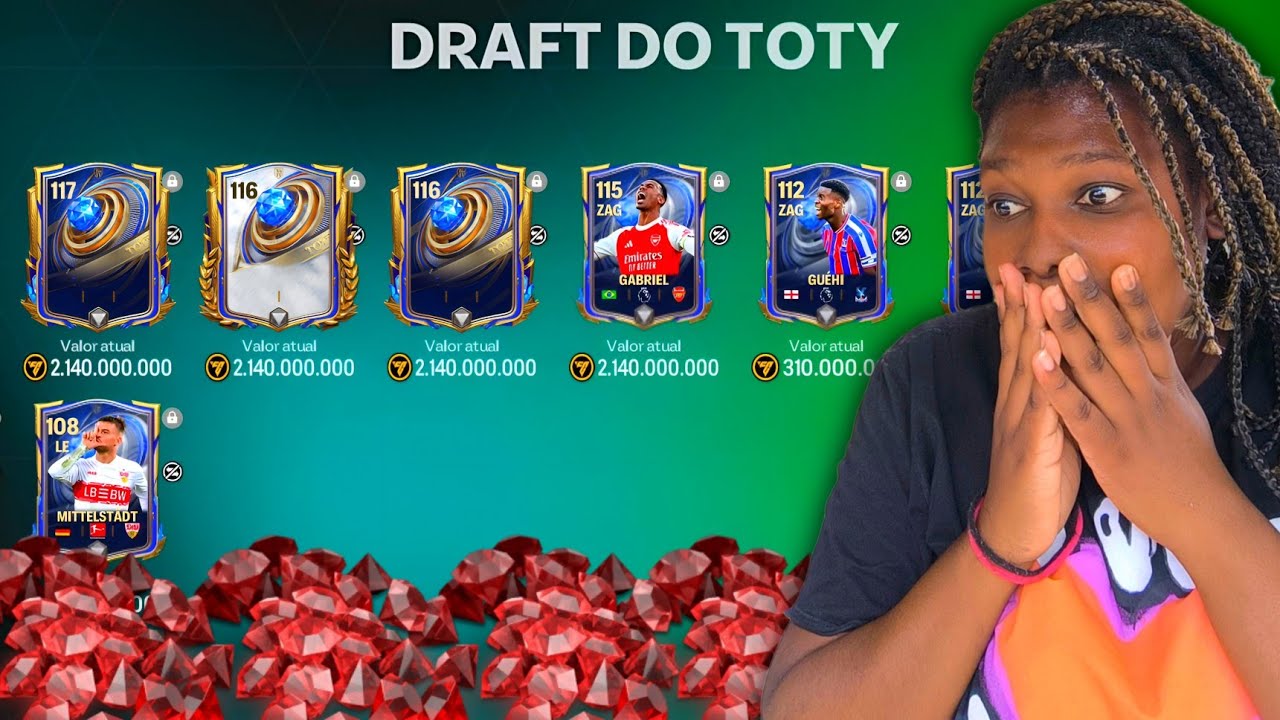 SLC! 😱 Gastei 90K de jóias & MITEI no DRAFT do TOTY!