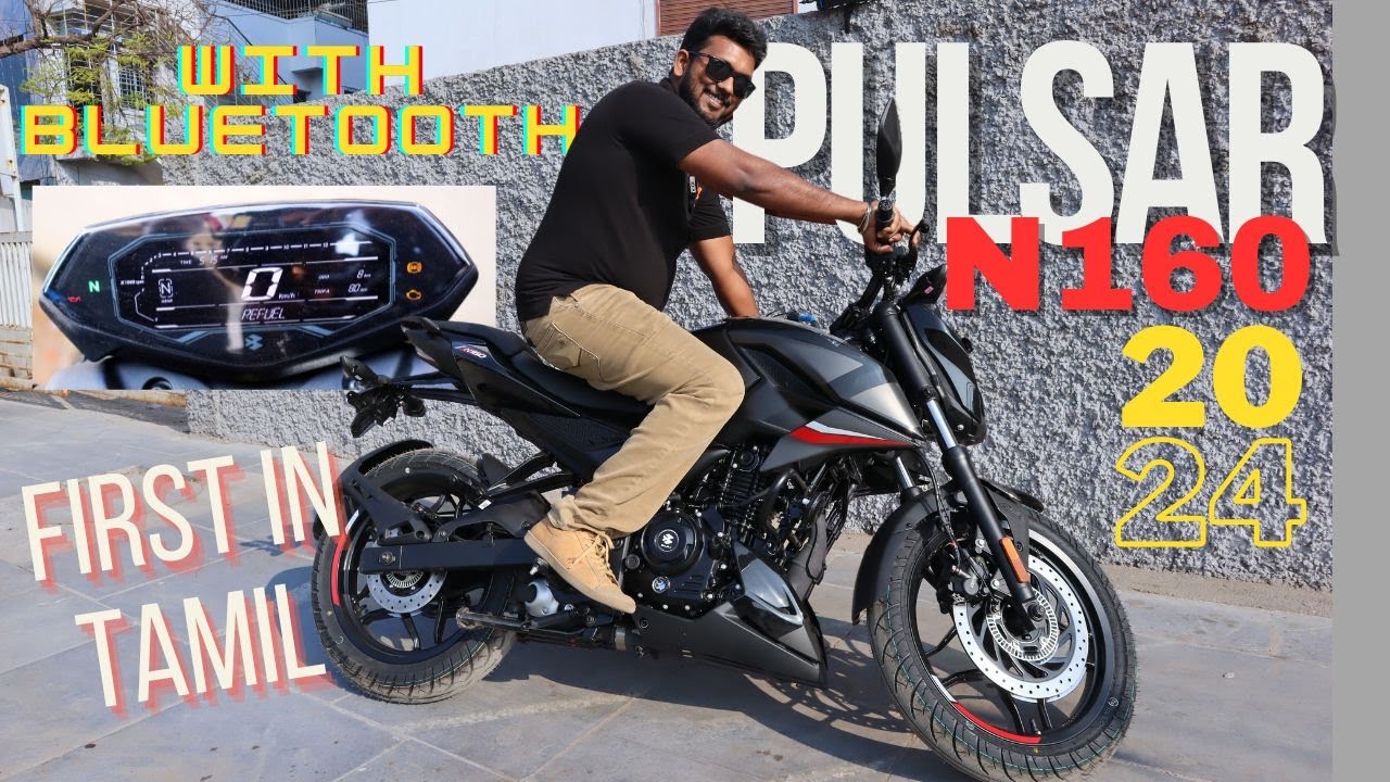2024 PULSAR N160 With Bluetooth Drive Review #tamil #pulsarN160 #2024 #autologs