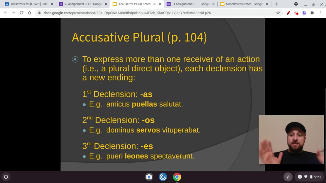 Accusative Plural