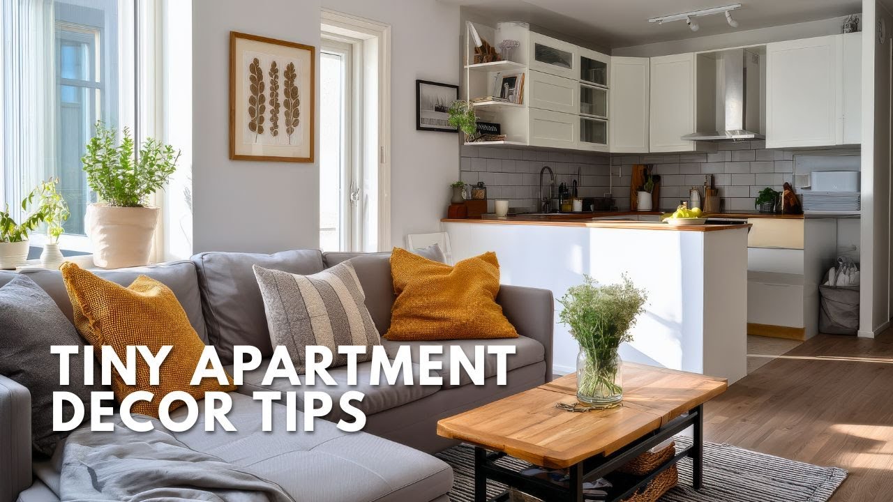 Tiny Apartment Decor Tips That Make Small Spaces Look Bigger