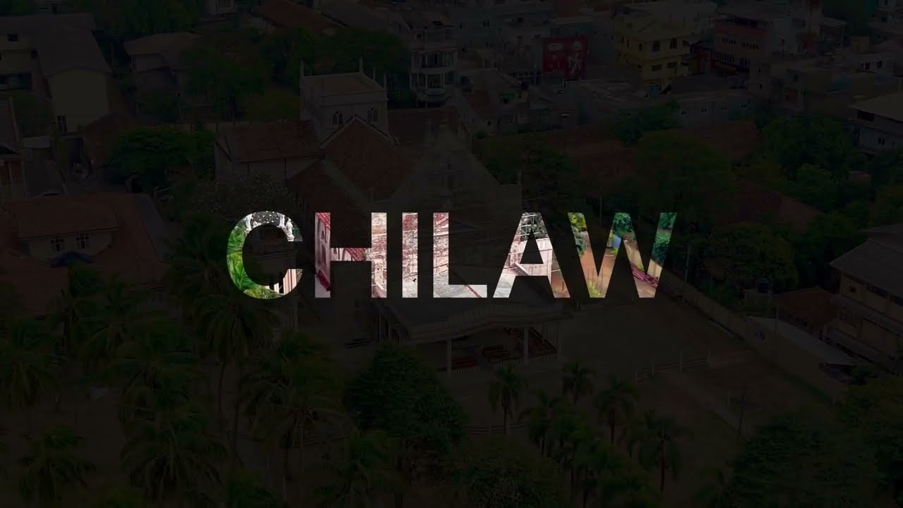 Chilaw #srilanka #travel  #dronevideo