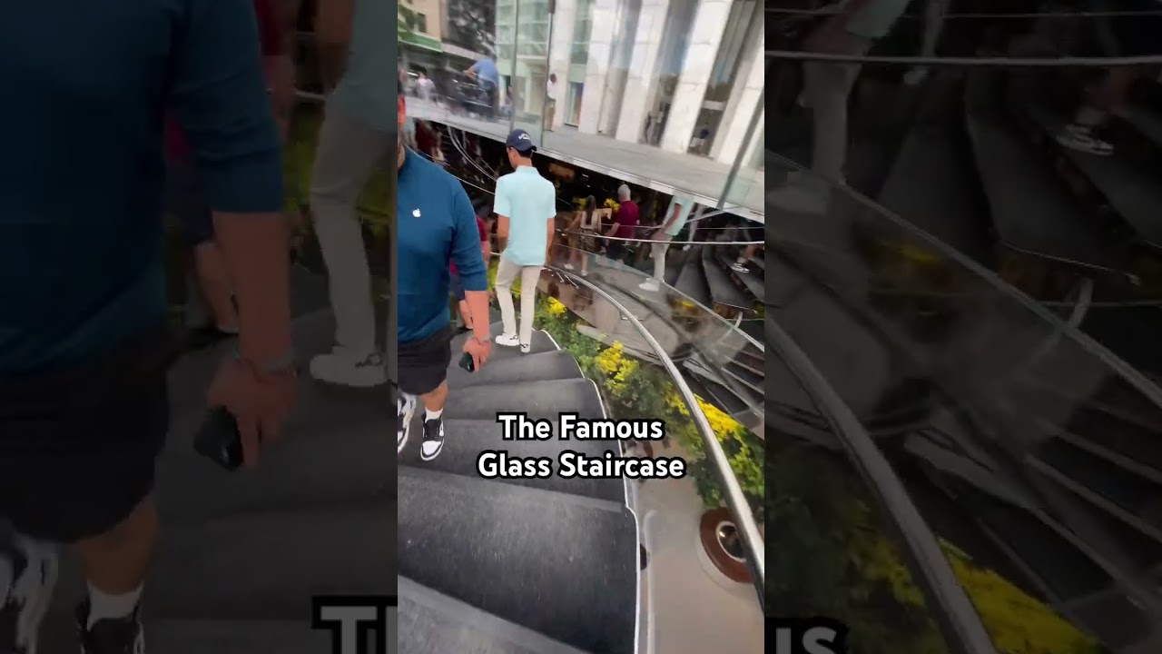 Fifth Ave NYC Apple Store #applestore #fifthavenueapplestore
