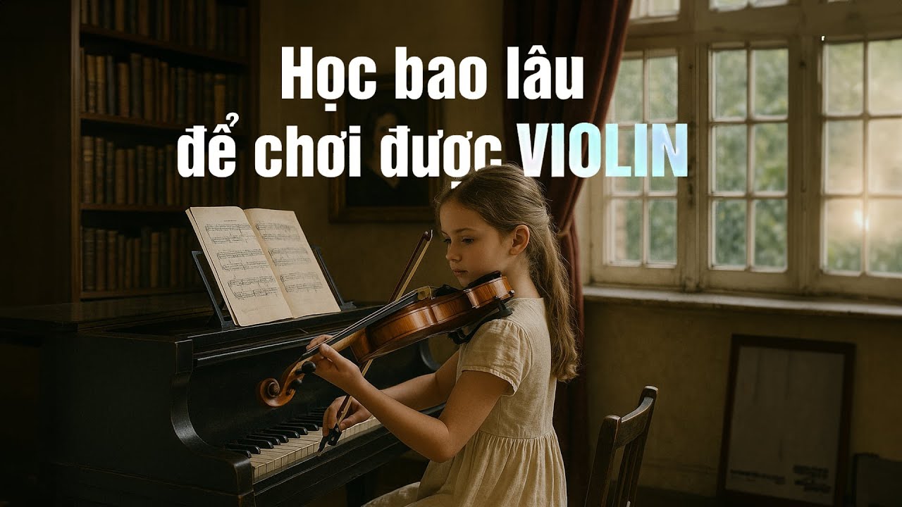 Học bao l&acirc;u để chơi được Violin