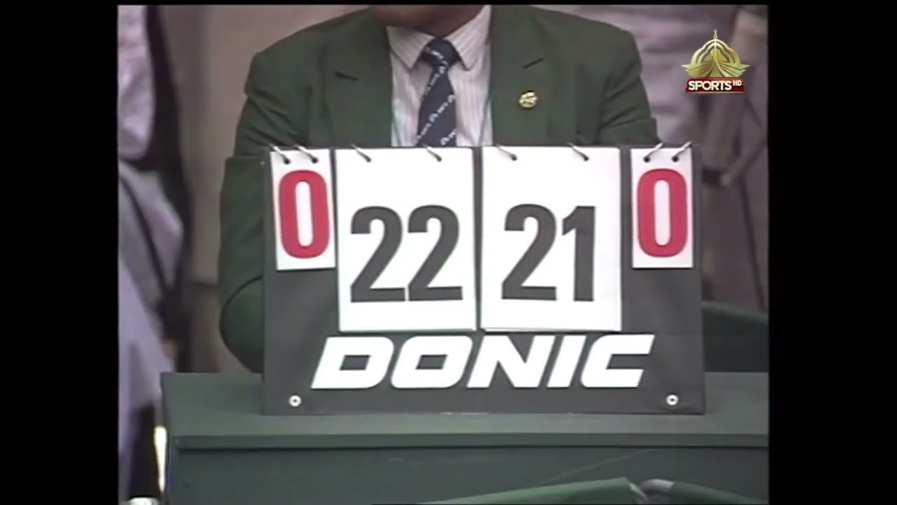 1989 SAF Games Men's Singles Finals Arif Khan VS Kamlesh Mehta