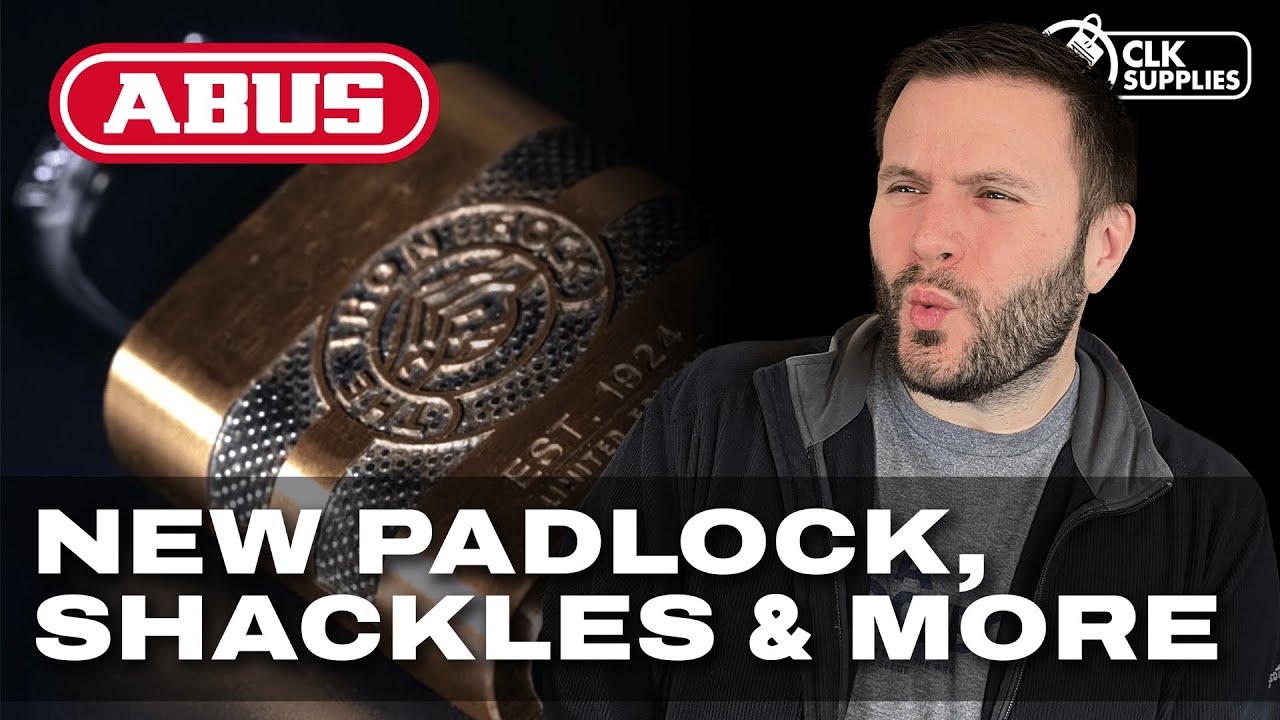 New Abus Padlock, Shackles and More