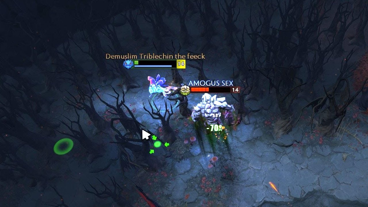 if dota isn't a horror game, explain this