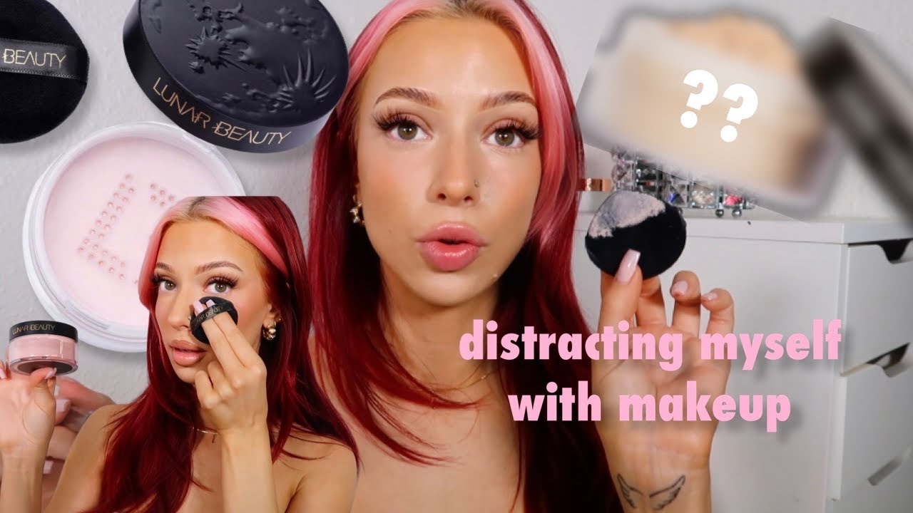 Makeup Therapy.. Let's Try New Makeup! Lunarversal Setting Powder by Lunar Beauty