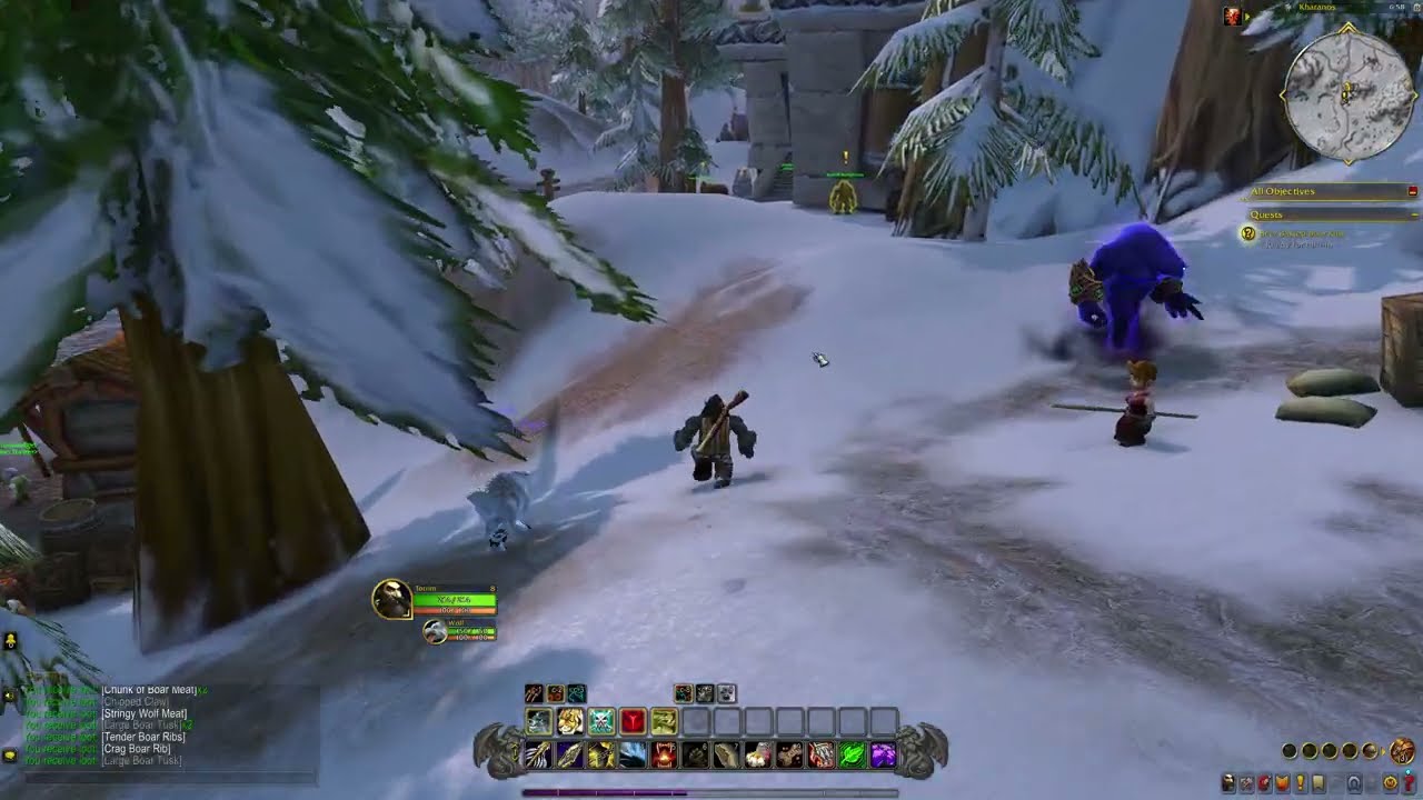 "Beer Basted Boar Ribs" Quest - Dun Morogh - World Of Warcraft