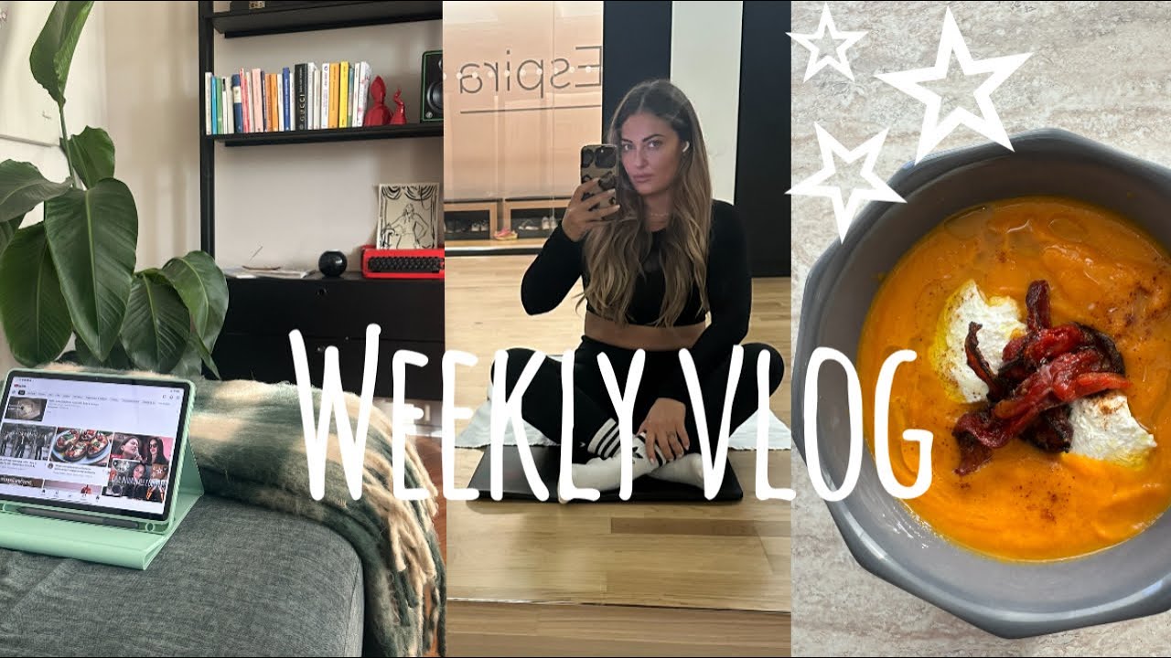 Weekly VLOG: vi porto nella mia settimana, lavoro, palestra e tanti outfit! 