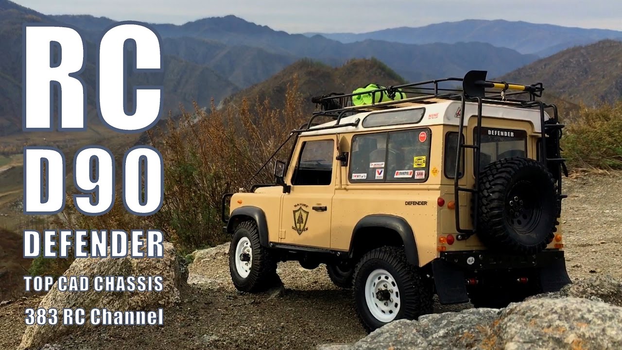 RC Defender D90 Travel across Altai mountains Part #1 Extreme offroad