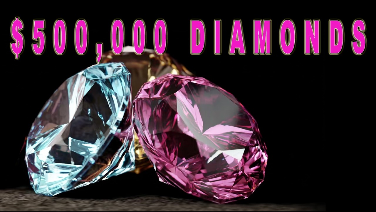 Three Rare Diamonds Worth Over $500,000
