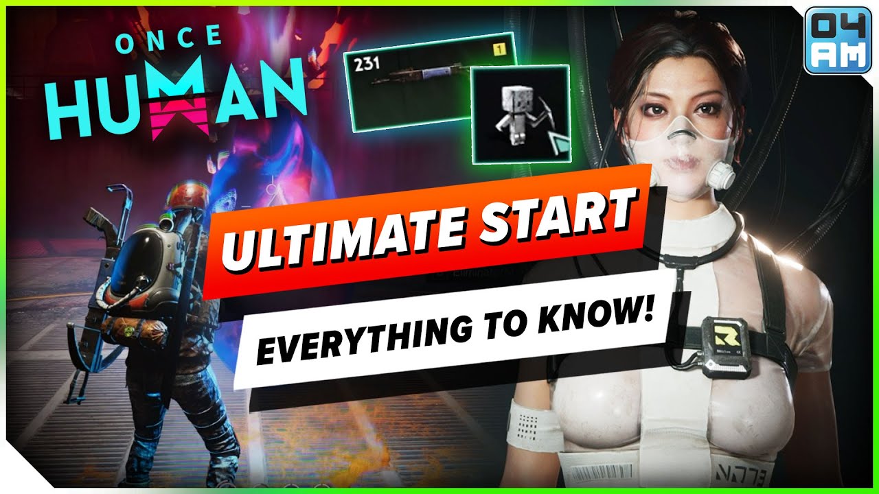 ULTIMATE Once Human Beginner's Guide - Essential Tips & Tricks to Get Started!