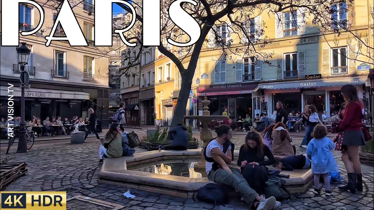 🇫🇷[PARIS 4K] WALK IN PARIS 