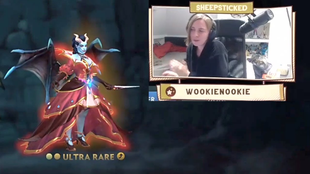 Sheepsticked got QOP Ultra Rare Set with The Help of Toucan Bird Power - Dota 2