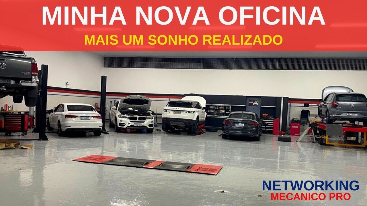 Minha nova oficina mecânica , mais um sonho realizado com sucesso
