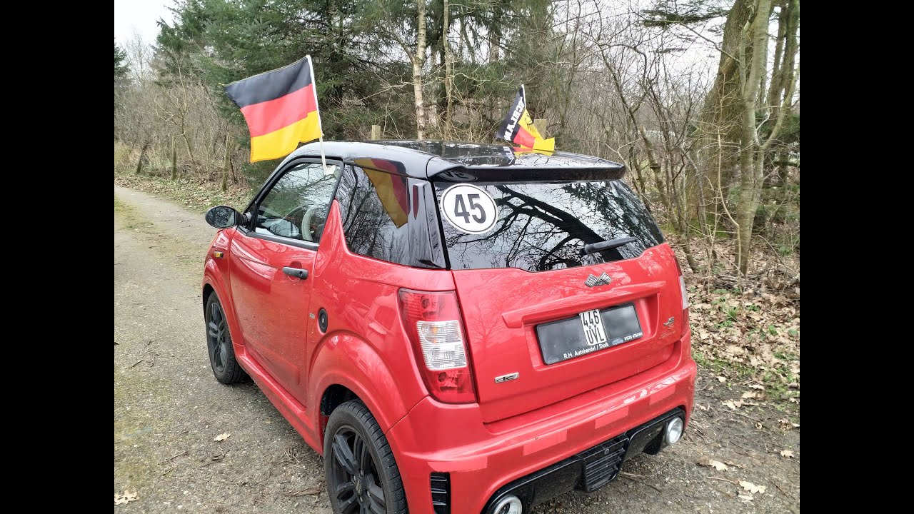 MICROCAR Ligier JS 50 Sport  Mopedauto 45km/h im Test (Autofahren ab 15 Jahren) 🚗 🙂👍