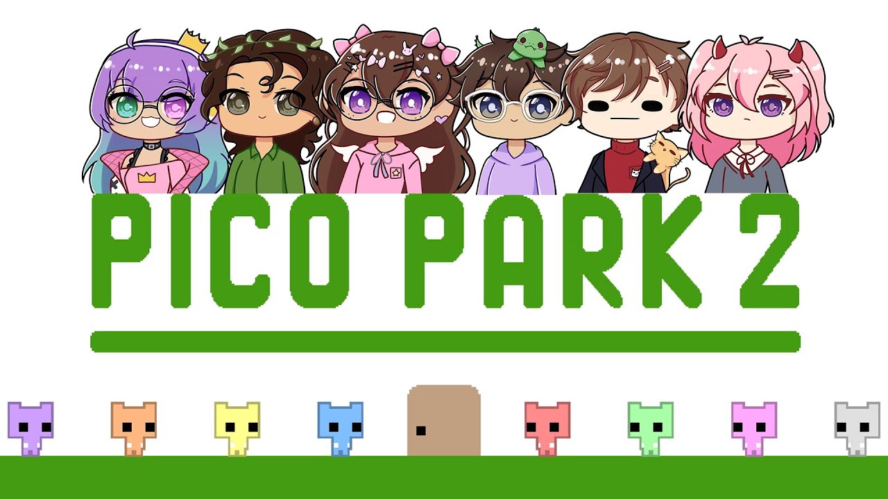 pico waiting room → let's play pico park 2 with my managers