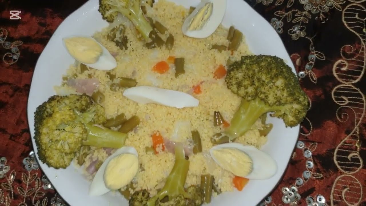 عبق الماضي و إرث الجدات في صحن واحد #طبق المسفوف الجزائري 