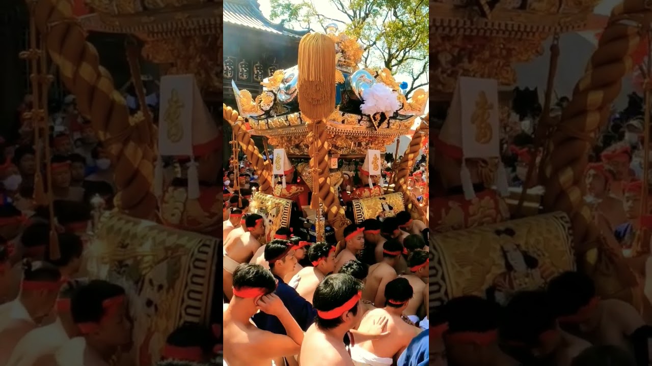 本家本元 妻鹿の胴突   令和四年 播州 灘のけんか祭りT.s28