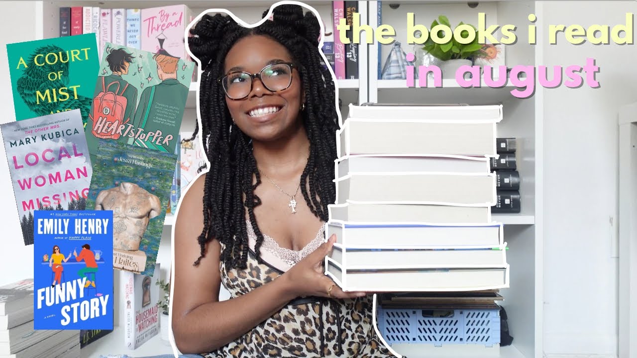 august reading wrap up 📖💐(12 books)