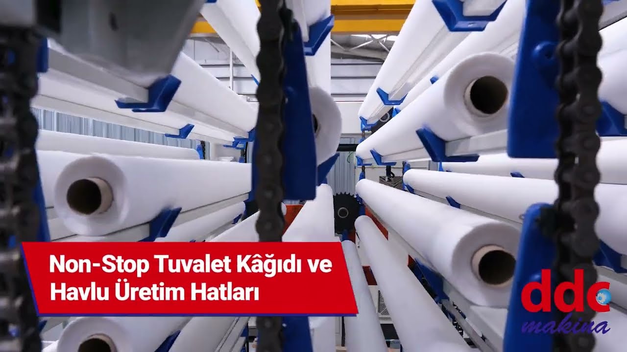 DDC Makina Tanıtım Videosu | Tuvalet Kağıdı ve Mutfak Havlusu Makinaları